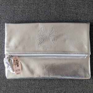 VS Angel vintage silver clutch bag